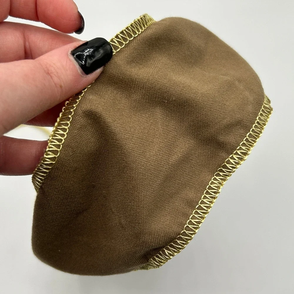 Crown Royal Bag Brown Gold Drawstring Whiskey Liquor Bottle Pouch Collectible
